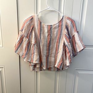 American Eagle quarter sleeve blouse